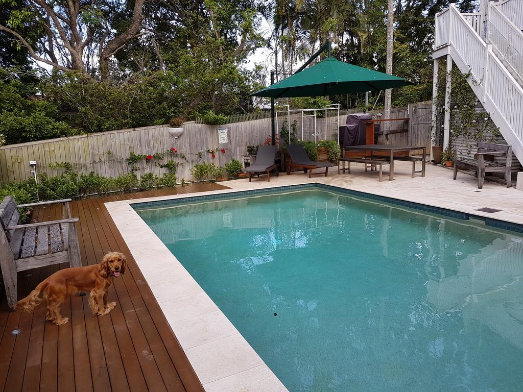 Modern 3 Bedroom Apartment In Traditional Queenslander , Patio, Leafy Yard, Pool Brisbane Eksteriør billede